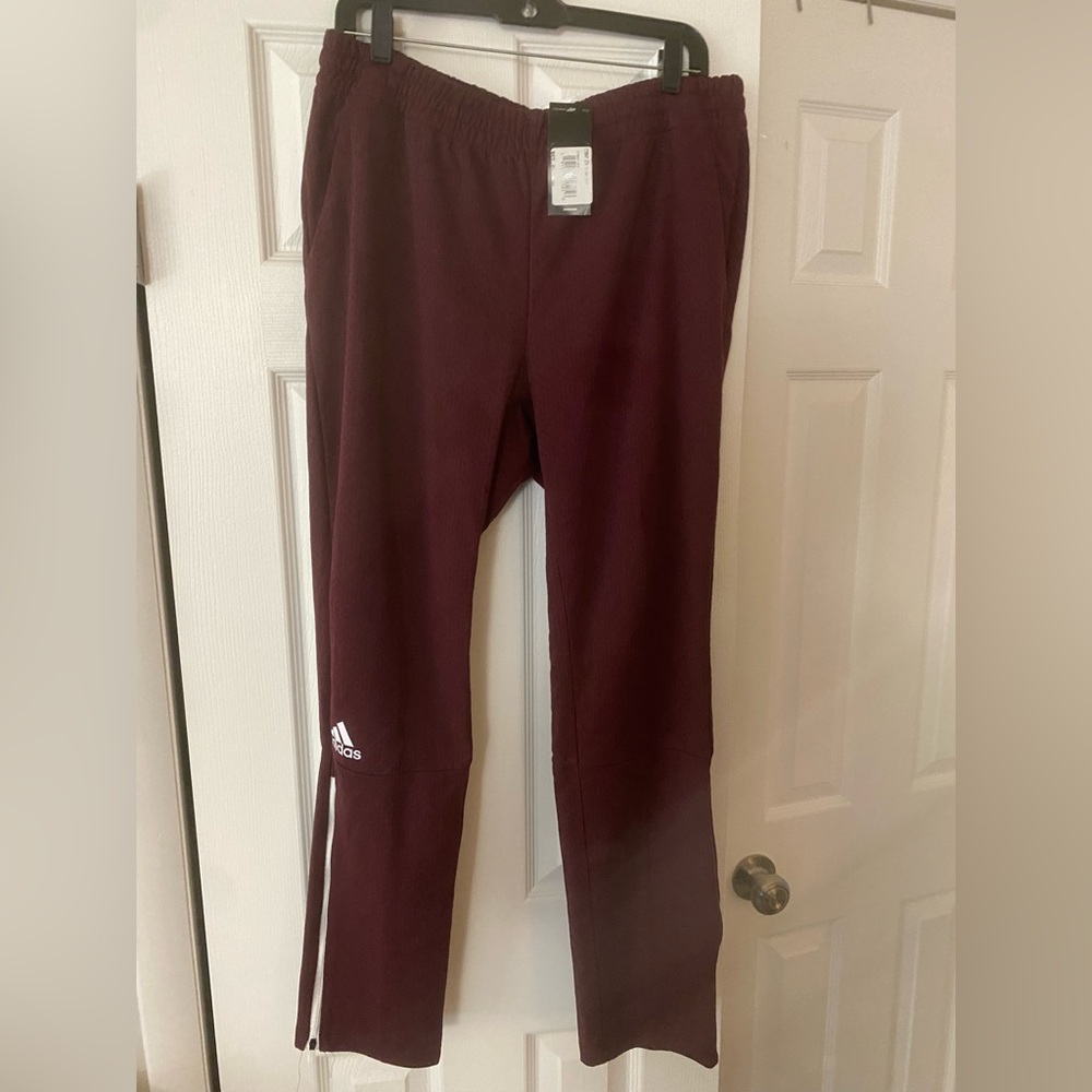 Men's Adidas Burgundy Jogger pants